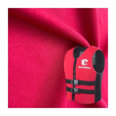 China Life Jacket Fabric Soft Comfortable Moisture Wicking 100% Super Polyester Custom Made for sale