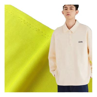 China Garment Clothing 100% Polyester Pique Fabric For Breathable POLO Shirts And T-Shirts for sale