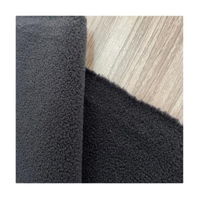 China Soft Knit Knitted Anti Pilling Polyester Polar Fleece Fabric with Custom Solid Colors for sale