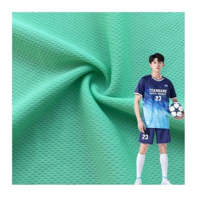 China Athletic Wear Bird Eye Fabric 140-160gsm Dry Fit 100% Polyester 150cm-180cm Width for sale