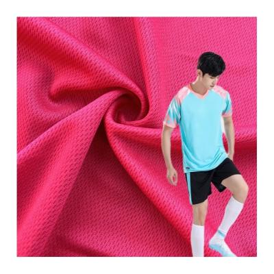 Cina 75D poliestere a maglia reticolato per occhi di uccello Jersey da bicicletta tessuto traspirante Wicking per abbigliamento da ginnastica in vendita