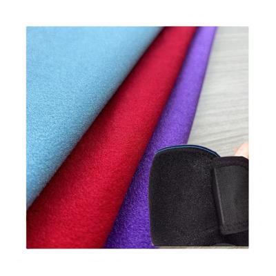 China 10% Spandex 90% Bright Nylon Velvet Velcro Hook And Loop Magic Tape Sticky Fabric for sale