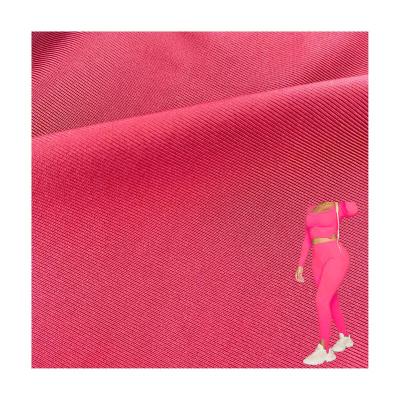 China 170-240gsm Spandex Fabric Custom Women Yoga Pants Clothes Textile Eco-Friendly Knitted Clothing Waterproof Fabric for sale