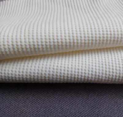 China Breathable Textured Waffle Fabric for sale