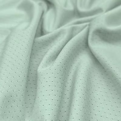 China Breathable Polyester Spandex Mesh Fabric 165cm For Sportswear for sale