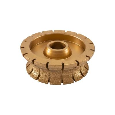 China good price of new design groovinggrooving vacuum welded diamond grinding wheel for sale 75*75*2 for sale