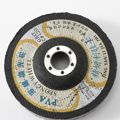 China For Factory 100mm PVA Stone Pad Sponge Pad RuiLun Disc Stone Abrasive Tool Polishing Grinding Wheel for sale