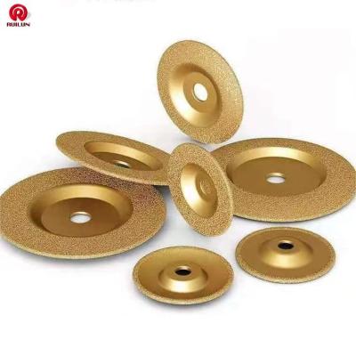 China RuiLun New Product Deburring Design 100mm Diamond Abrasive Grinding Wheel For Metal for sale