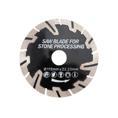 China Factory sales hot premium hard 4in precision hard style black granite diamond saw blade for sale