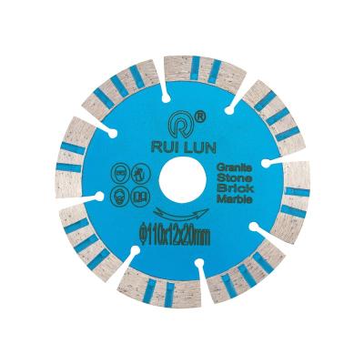 China Wholesale Cheap Price 4in Diameter Durable Blue Granite Diamond Saw Blade for sale