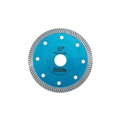 China Manufacturer wholesale108mm/115mm/125mm durable ceramic round diamond saw blade for sale 20mm/22.23mm/25.4mm for sale