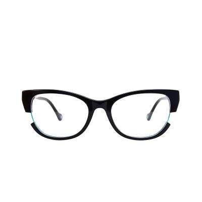 China For G4923 Reading Glass Acetate Glass Eyewear With Metal Women Eyewear Optical Glasses Frames for sale