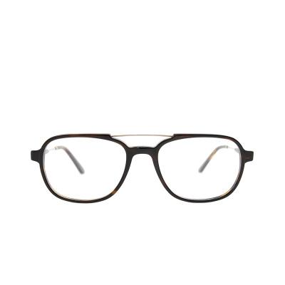 China Aceteta G4607 Style Handmade Mazzucchelli Acetate Eye Glasses Men European for sale