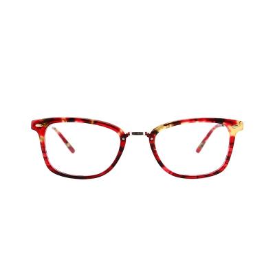 China For Titanium Eyewear Women Eyeglasses Glass Metal Optical Frames Reading Glasses G4931 for sale