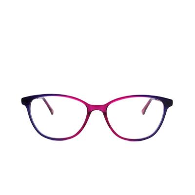 China For G4345 Reading Glasses Red-Pink Acetate Frames Shape Anti Blue Light Glasses for sale