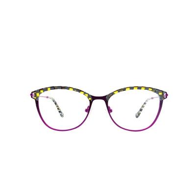 China For reading glasses MG0541 custom made glasses frames 2021 women fashion metal frames optical frames for sale