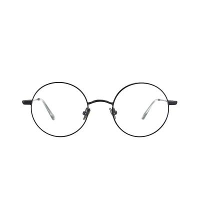 China MG0307 New Reading Glasses Fashion Metal Optical Frames Round Vintage Glasses for sale