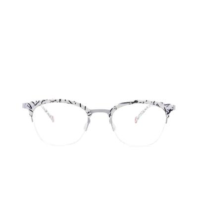 China For Reading Glasses Fashion Rim Eyeglasses Frame New Arrivals Italian Eyewear MG0057 Half for sale