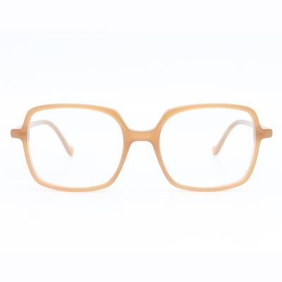 China Fashionable Wholesale Square Optical Frame G5777 Acetate Optical Frame With Retro Style Shape for sale