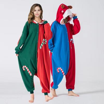 China QUICK DRY Cute Deer Hat Pajamas Party Overalls New Christmas Autumn And Winter Series Home Clothes for sale