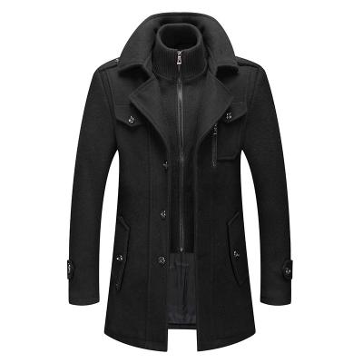 China Anti-wrinkle competitive price men coats coat for men trench coat men factory sales support OEM for sale