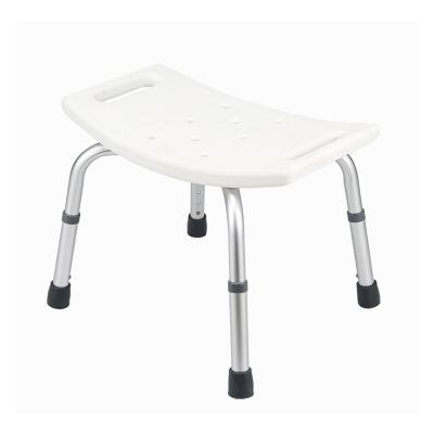 China Aluminum Adjustable Handicapped Bath Seat Durable Lightweight Convenient Sneak Non-Slip Elderly Elder Bath Shower Chair for sale