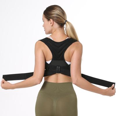 China Back support belts pose corrector for women and men fully adjustable and comfortable, magnetic back brace for body correction for sale