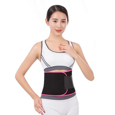 China Universal High Quality Adjustable Waist Support Neoprene Weight Loss Waist Trainer Custom Sweat Slimming Belt For Running for sale