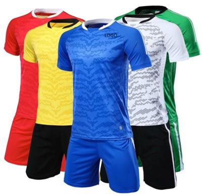 China Shirts & Tops Wholesale Custom Sublimation Printing Quick Dry Soccer Jersey Short Sleeve Shirts Football Uniforms And Pants Polyester for sale