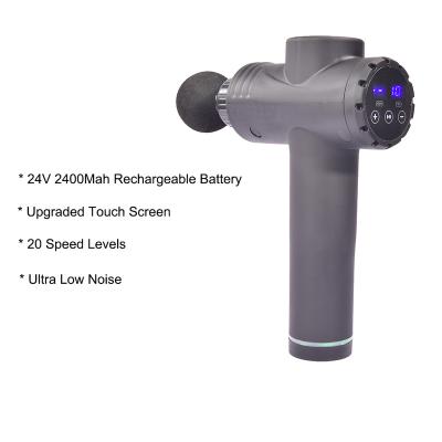 China Body Factory 24v 2000mah/2400mah Direct Handheld Heat Massage Gun 2019 for sale