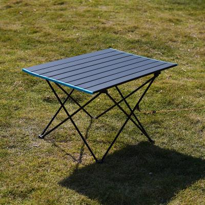 China Wholesale Portable Foldable Portable Outdoor Table Bench Table Outdoor Picnic Table Aluminum Folding Picnic Table Set for sale