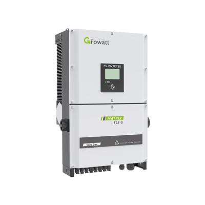 China Factory sale various 30kw 48kw residential solar hybrid power inverters GROWATT 30000-50000TL3-S inverters with attractive price for sale