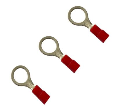 China Industrial Nylon Insulated Welded Sewing Crimp Ring Terminals Pliers Pressed for sale