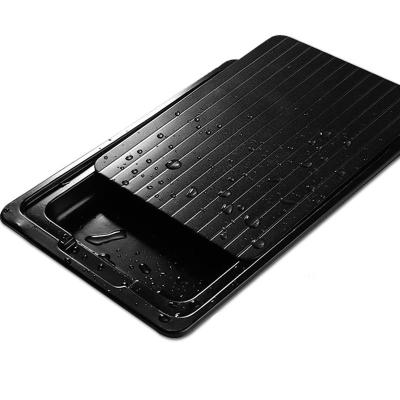 China Viable 2 in 1 Tray With Drip Pan Magic Quick Thaw Defroster for sale