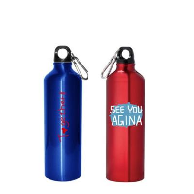 China Viable Promotional Aluminum Metal Or Stainless Steel Sports Water Bottle Bicycle Aluminum Water Bottle for sale