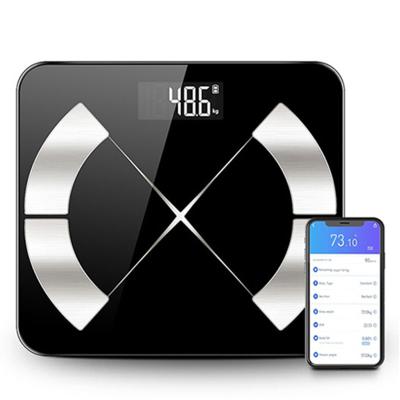 China New BMI Health Care Scales Blue-tooth 180kg/400lb Capacity Body Fat Weight Digital Electronic Bathroom Scale for sale