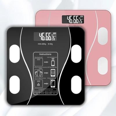 China Health Care Smart With Fat Scale Smart Body Composition App Body Weight Scale Digital Electronic Personal Bathroom Scale for sale