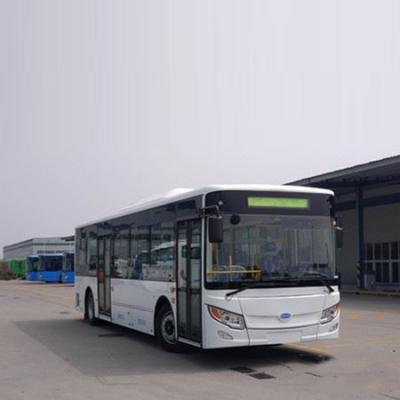 China New 10m LHD / RHD Customized Low Floor Electric City Bus 138KW.H for sale