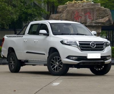 China Manual Euro 5 Chinese Double Cabin Gasoline Diesel Pickup Truck 4x2 For Sale 5219mmx 1870mmx1844mm for sale