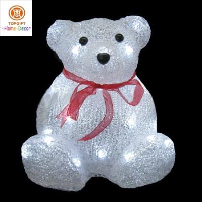 China Outdoor 3D LED Bear Christmas Decoration Lights of Handmade Finished for sale