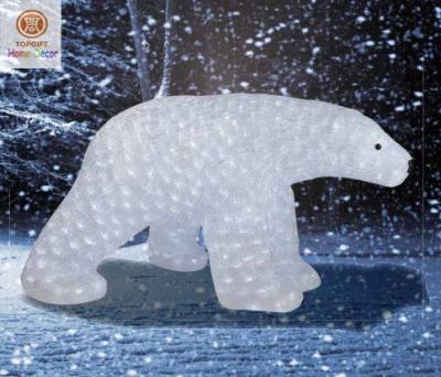 China 24V Low Power Christmas Decoration Lights Walking Bear 3D Figure for sale