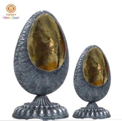 China Restaurant decor Stick Gold Foil Candleholder , pedestal candle holders for sale