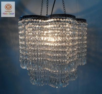 China Energy Saving Crystal pendant Acrylic Led Chandelier Ceiling Lights / Lighting for sale