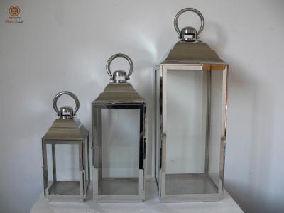 China Small / big size stainless steel lantern indoor / outerdoor decoration for sale