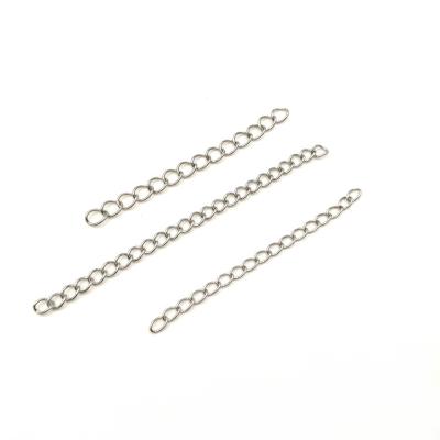 China Stainless Steel Vacuum Plating Chain For Jewelry Making Necklace Extension Chains 18k Gold Plated Jewelry Chain for sale