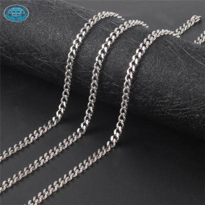 China Hoyo Environmental Friendly Stainless Steel Jewelry Accessories Charm Thick Chocker Necklace Restrictor Chain For Women Men for sale