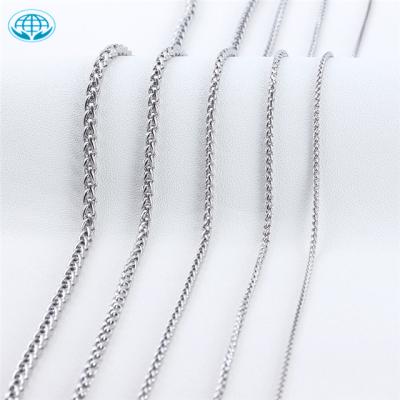 China Jewelry Hoyo Durable Stainless Steel Hip Hop Twisted Link Chain For Jewelry Making for sale