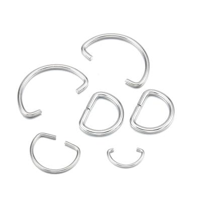 China HOYO environmental friendly stainless steel accessories various of D shape ring buckle high quality manufacture direct selling for sale