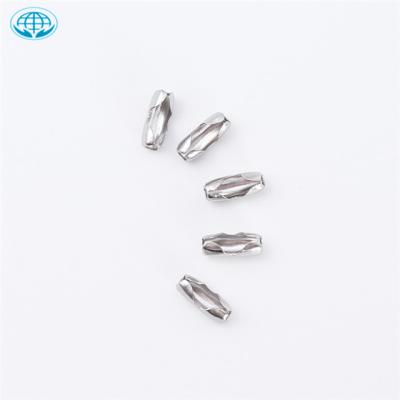 China Hoyo Supply Environmentally Friendly Custom Stainless Steel Metal Ball Bead Chain Connector Clips For DIY Jewelry for sale