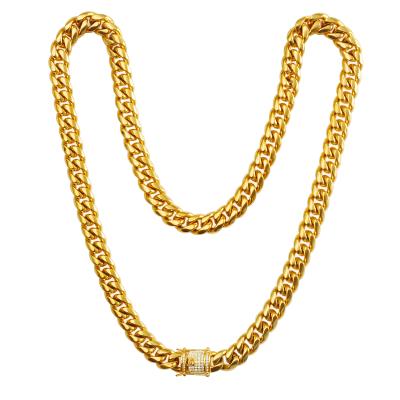 China Personalized Hiphop Hoyo Stainless Steel Restrictor Chain Fashion Necklace For Men for sale